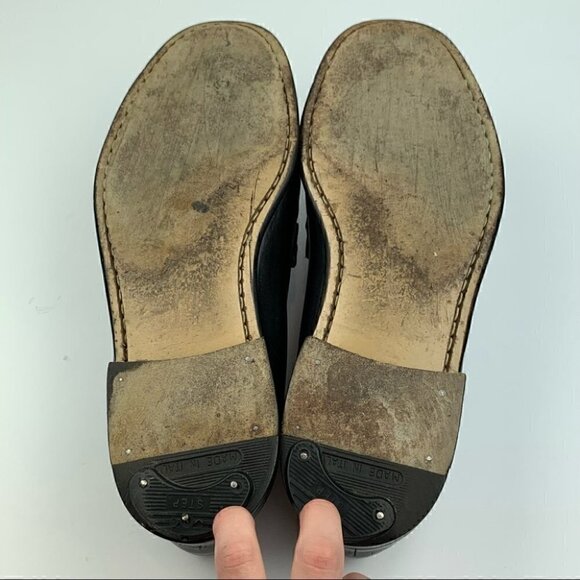 Allen Edmonds Bergamo loafers 10.5 E black Italian main image 4